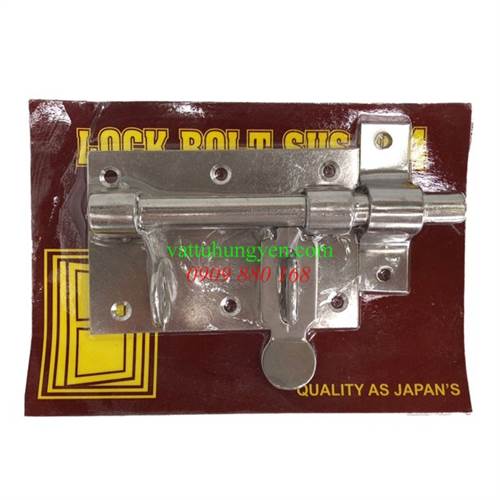 Chốt cửa ngang inox 304 dày
